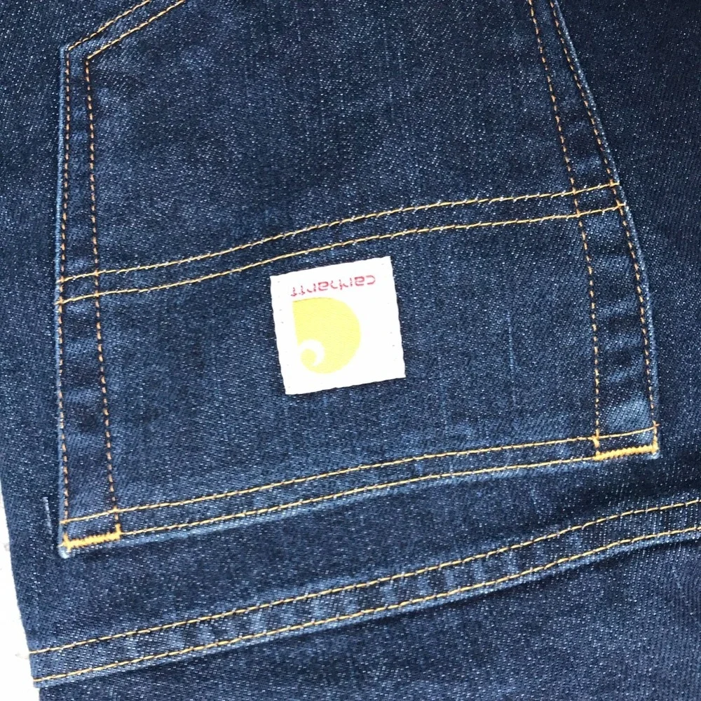 Carhartt Jeans Mens 44x34 Modern Fit Dark Wash Relaxed Straight NEW NWT